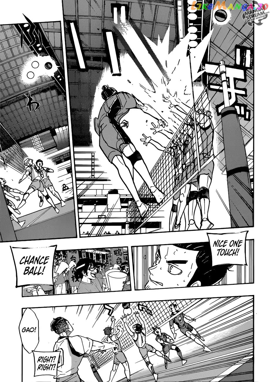 Haikyuu!!, Chapter 349 image 06